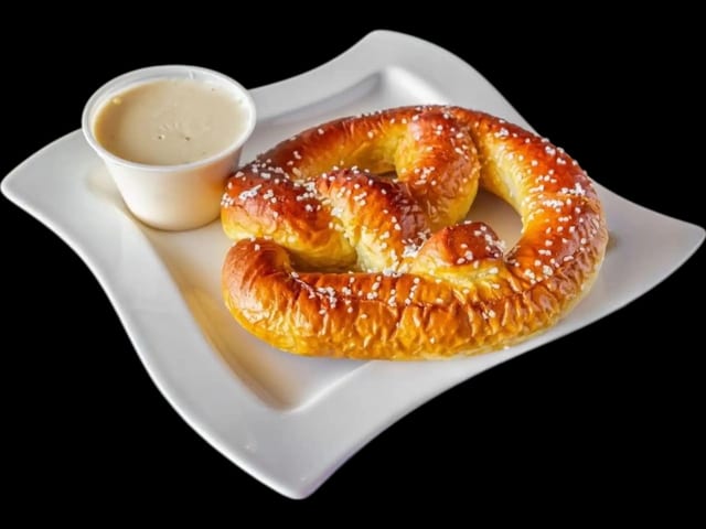 Pretzel And Cheese.