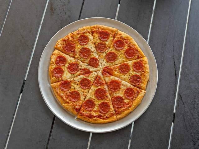 1 Topping Pizza.