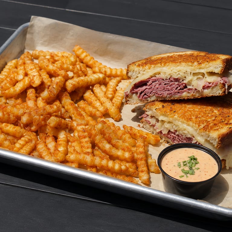 Indulge in Our Reuben Sandwich