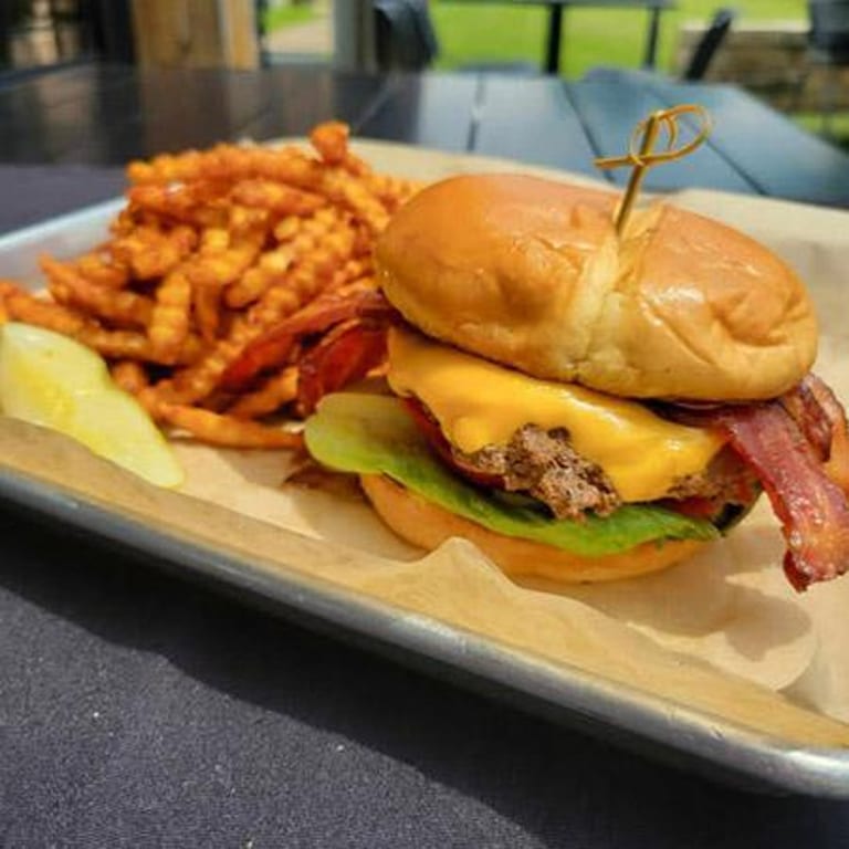 Indulge in Our Smash Burger