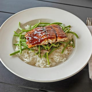 Miso Salmon Salad